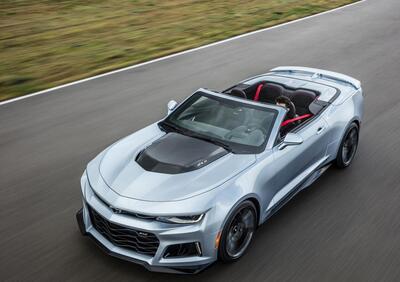 Chevrolet Camaro ZL1 cabrio: a sorpresa al Salone di New York