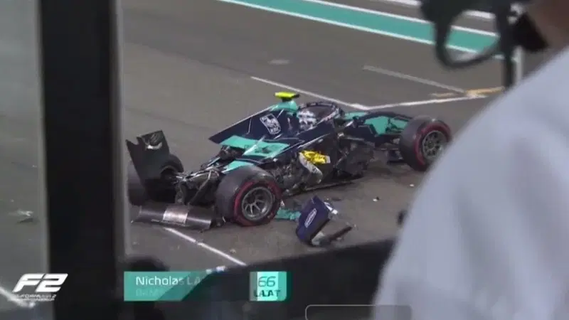 Formula 2, grave incidente tra Latifi e Maini: piloti illesi [Video]
