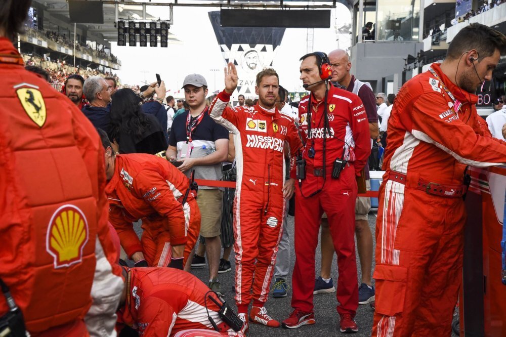 Vettel, prestazione senza infamia e senza lode ad Abu Dhabi
