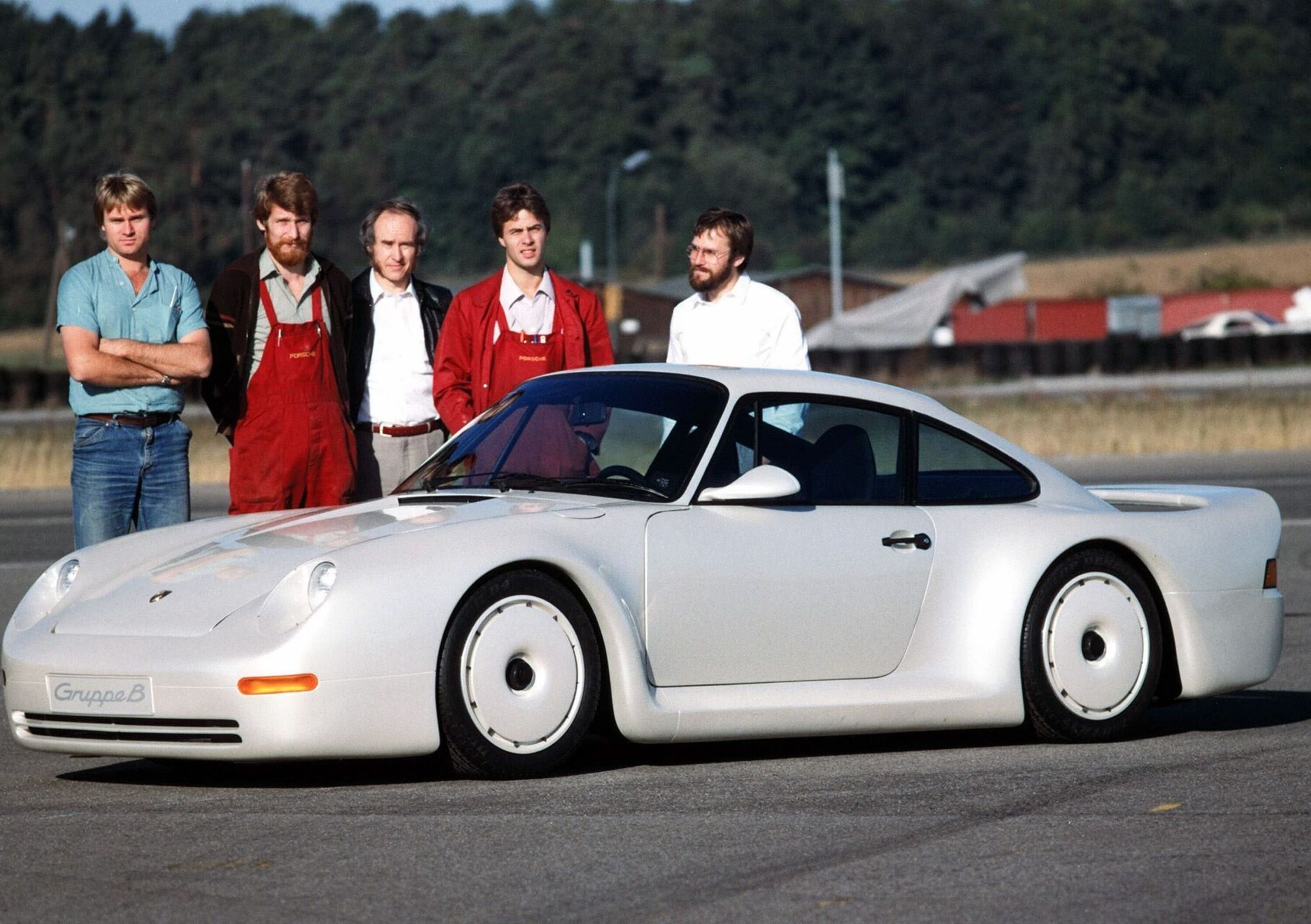 Porsche 959 e il concept per il Gruppo B
