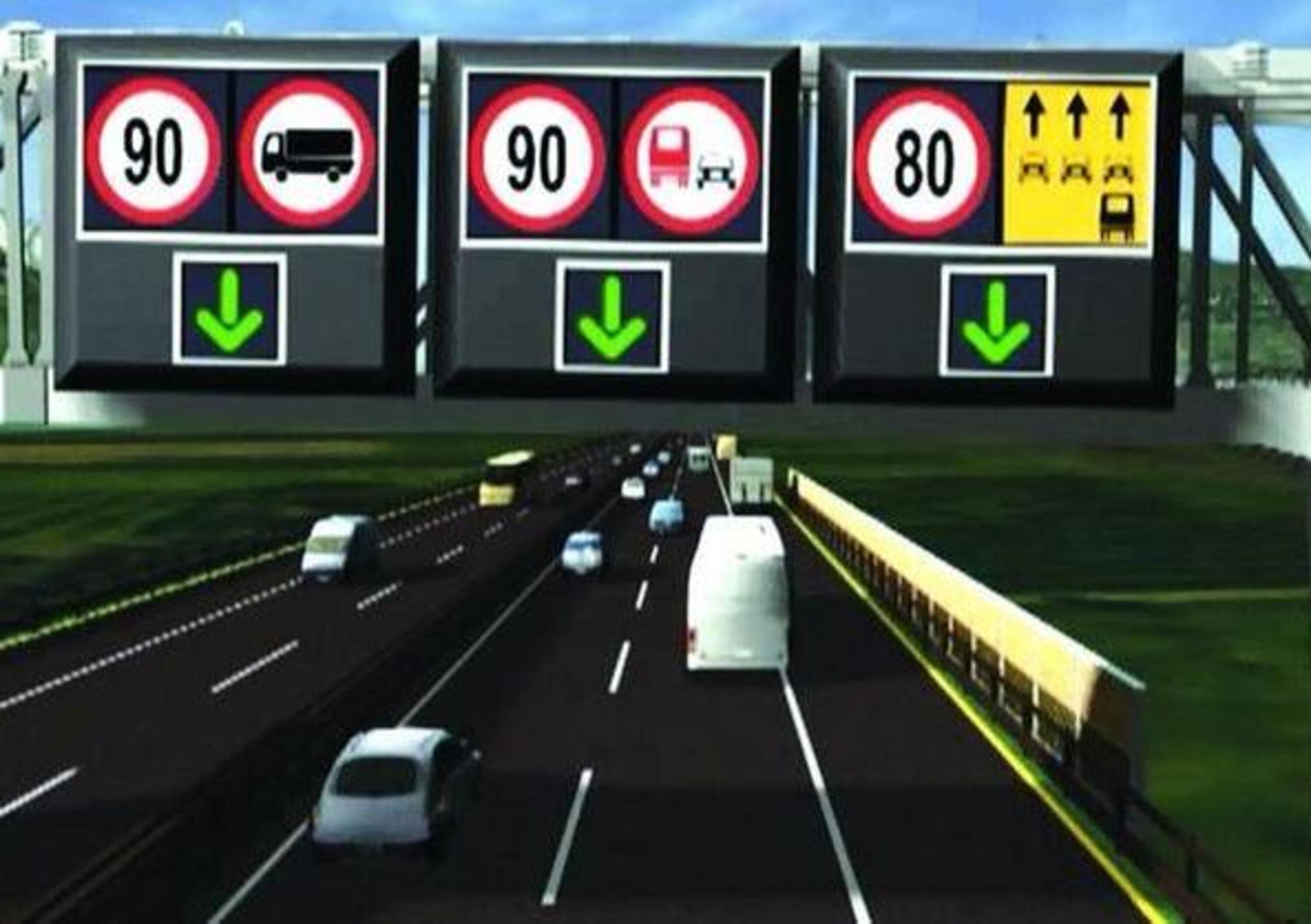 Aumentano in Italia le corsie autostradali dinamiche: sicurezza e utilizzo