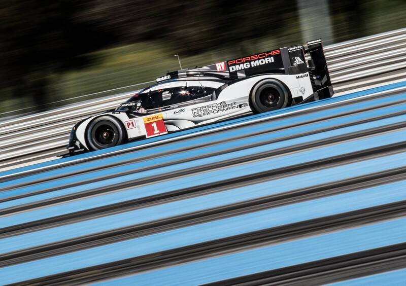 WEC 2016, Porsche davanti a tutti nei test al Paul Ricard