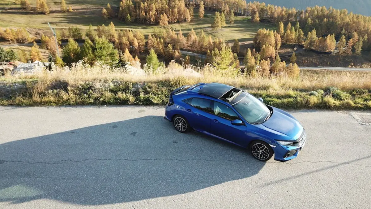 Honda Civic Sport Turbo Plus 1.5 L sul percorso della storica gara in salita Cesana - Sestri (4)