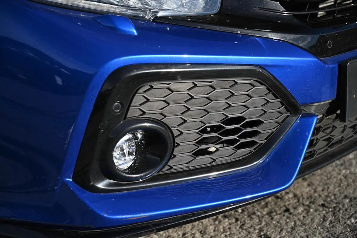 Honda Civic Sport Turbo Plus 1.5 L sul percorso della storica gara in salita Cesana - Sestri (8)
