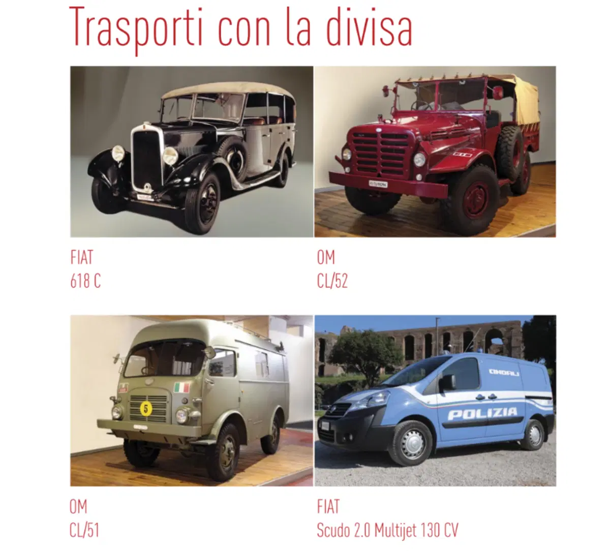 Polizia e motori, 90 anni di strada assieme 