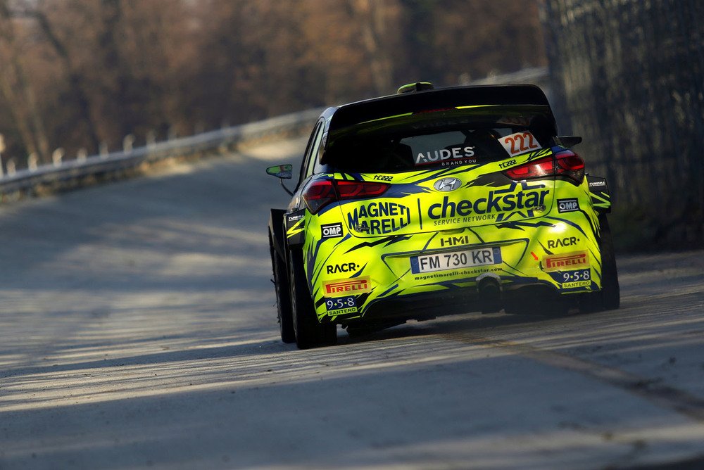 La Hyundai i20 WRC di Tony Cairoli al Monza Rally Show 2018