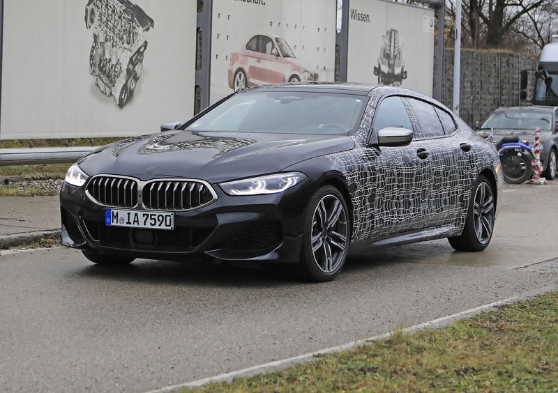 BMW Serie 8 Gran Coup&egrave; 2019, ecco le foto spia