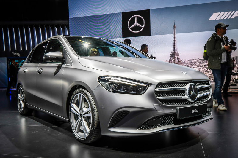 La nuova Mercedes Classe B al Salone di Parigi 2018