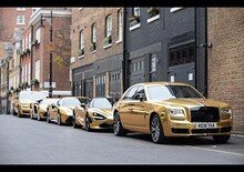 Miwhip, supercar dorate a Londra per contrastare Uber
