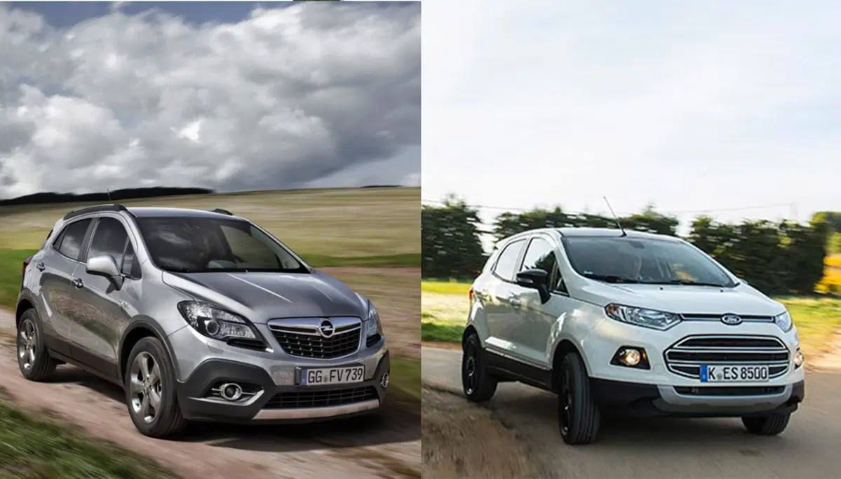 SUV compatti a confronto: Opel Mokka Cosmo 1.4 Turbo Ecotec Vs Ford Ecosport 1.0 Ecoboost Titanium S (2)
