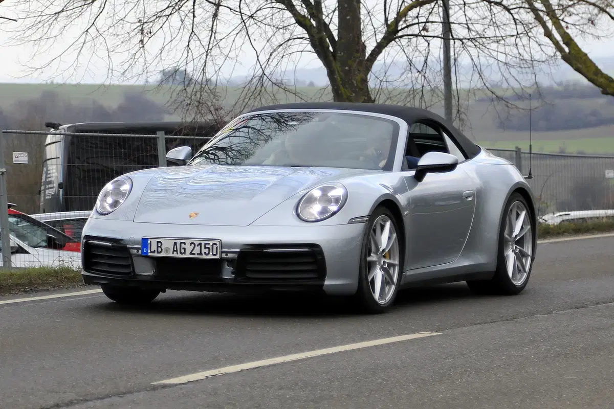 Nuova Porsche 911, la cabrio in fase di collaudo [Foto spia] (7)