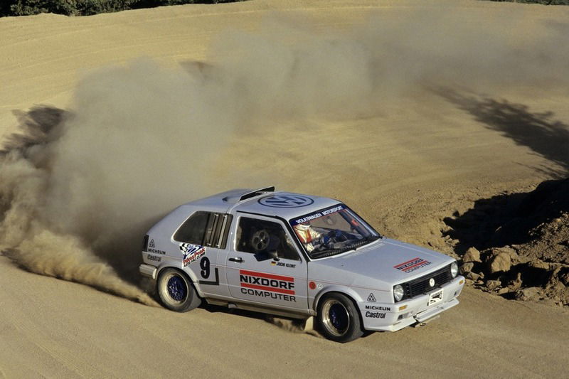 Volkswagen Golf, nel 1987 con due motori per la Pikes Peak