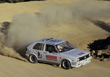 Volkswagen Golf, nel 1987 con due motori per la Pikes Peak