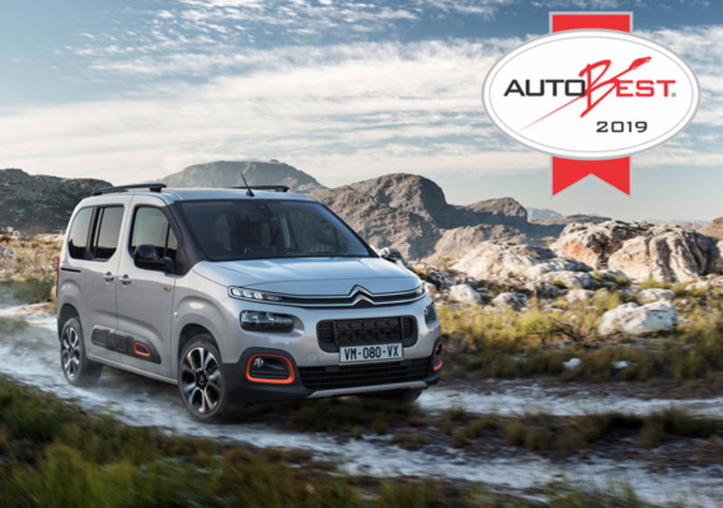 Citro&euml;n Berlingo vince il premio AutoBest 2019