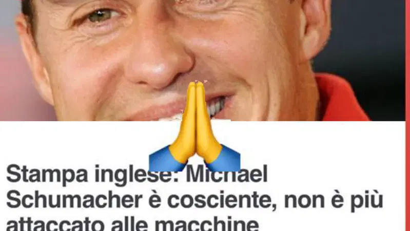 Di Maio felice per Schumacher: " Sono anni che aspetto una buona notizia..."