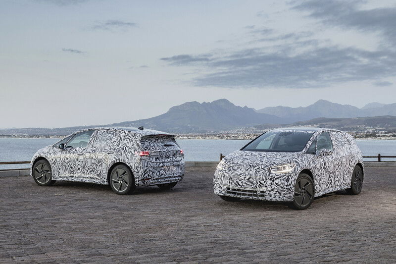 La futura Volkswagen I.D. con grafiche per camuffarla