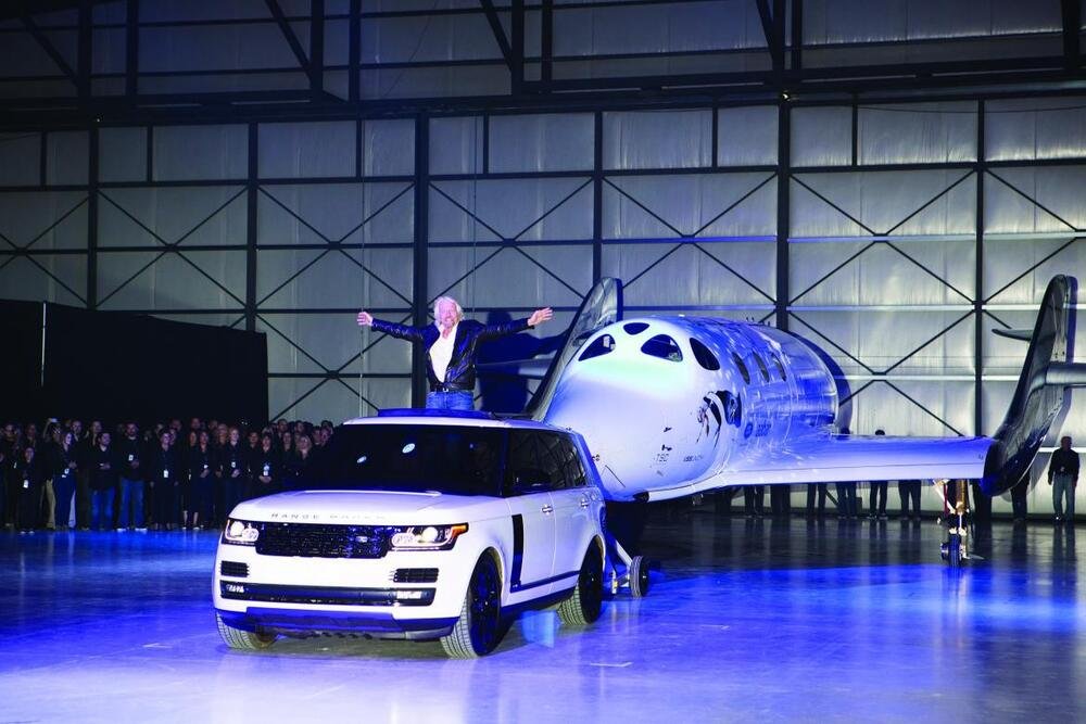 Land Rover per i Virgin Galactic Flight