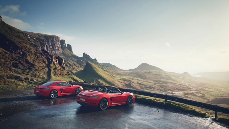 Porsche Cayman e Boxster 718 T: piacere di guida al top