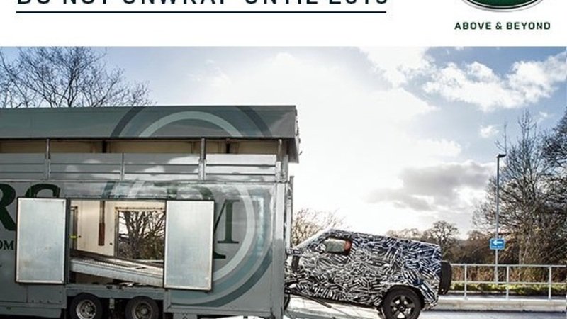 Nuovo Land Rover Defender: verr&agrave; svelato nel 2019