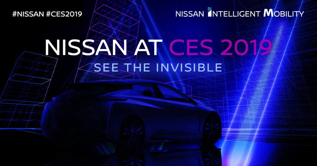 CES 2019, Nissan presenta una piattaforma per la mobilit&agrave; connessa