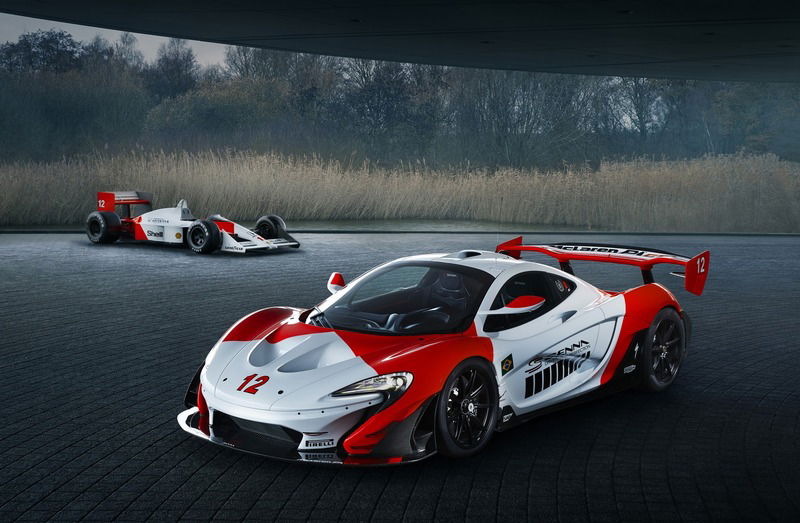 McLaren P1 GTR, esemplare unico dedicato a Senna e alla F1 MP4/4