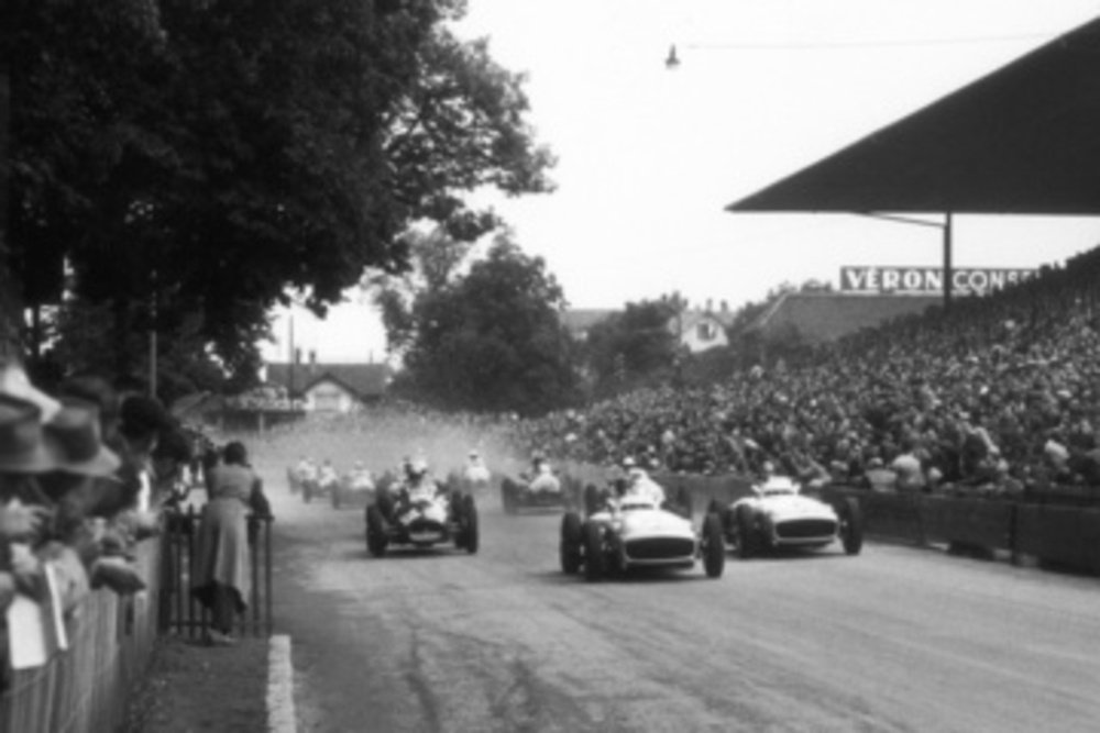 La partenza del GP della Svizzera del 1950