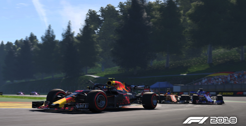 F1 2018 offre una modalit&agrave; carriera ben strutturata