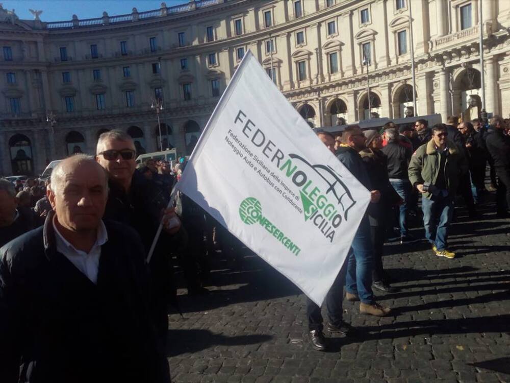 Proteste NCC a Roma