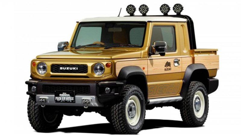 Suzuki Sierra e Survive: ecco il pick-up derivato Jimny