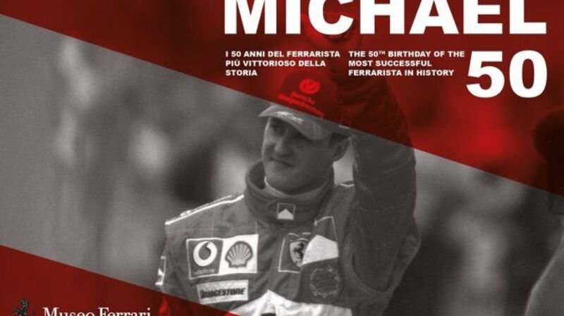 Michael Schumacher, a Maranello la mostra dedicata ai suoi 50 anni [Video]