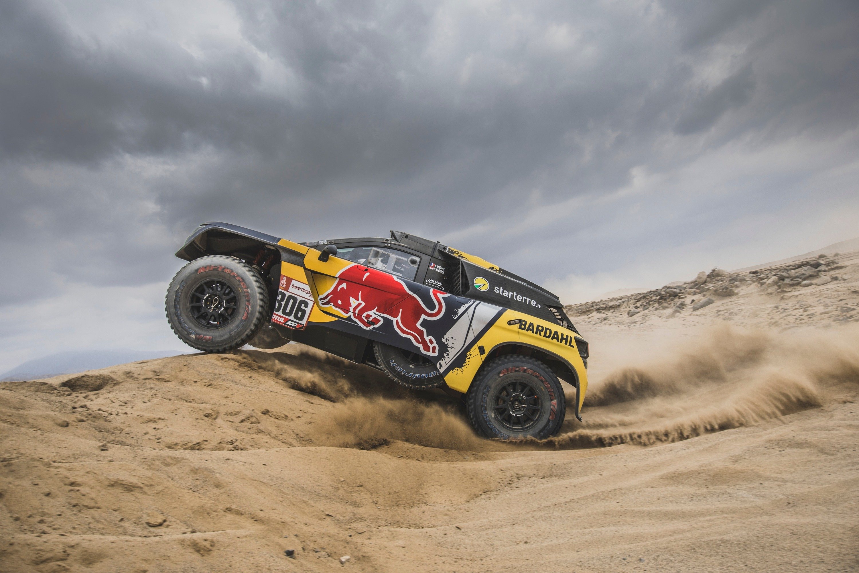 Dakar Per&ugrave; 2019 Loeb-Peugeot. Pisco: nulla da segnalare