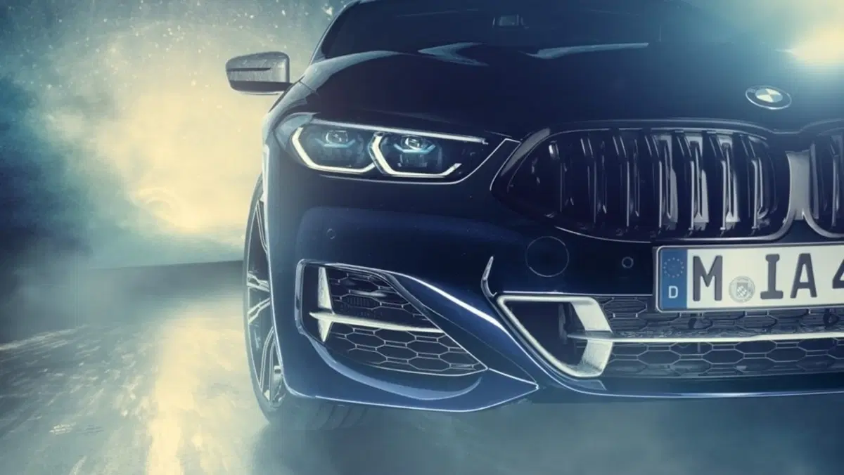 BMW Serie 8 Night Sky, all'interno roccia stellare