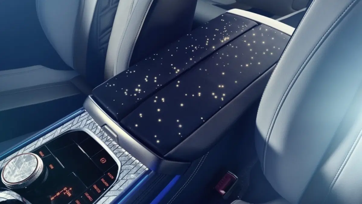 BMW Serie 8 Night Sky, all'interno roccia stellare (2)
