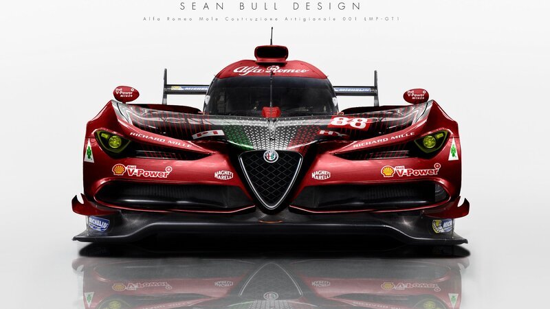Alfa Romeo LMP1? Il rendering in salsa Endurance