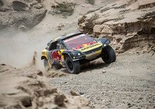 Dakar Perù 2019 Loeb-Peugeot. Non il giorno ideale per affrontare il Rally nel caos