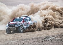 Dakar 19 100% Perù. Marathon, 1° Parte, Brabec (Honda) e Al Attiyah (Toyota)