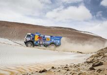 Dakar 2019 100% Perù. Spettatore travolto da Camion. Fuori gara Karginov