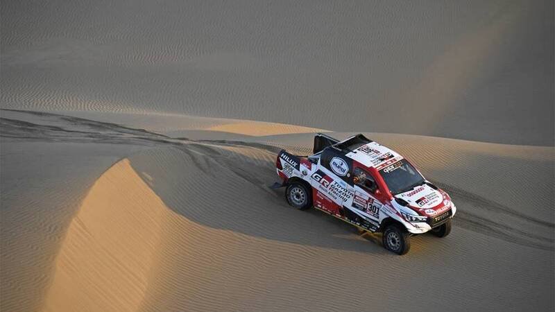 Dakar 19 100% Per&ugrave;. Al Attiyah-Toyota, met&agrave; dell&rsquo;opera prima