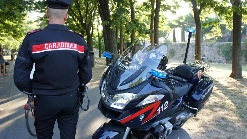Un controllo dell'Arma