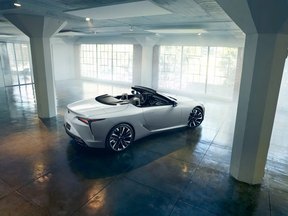Lexus LC Convertible Concept al Salone di Detroit 2019 (5)