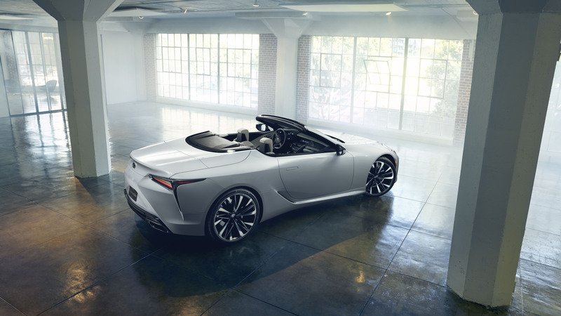 Lexus LC Convertible Concept al Salone di Detroit 2019