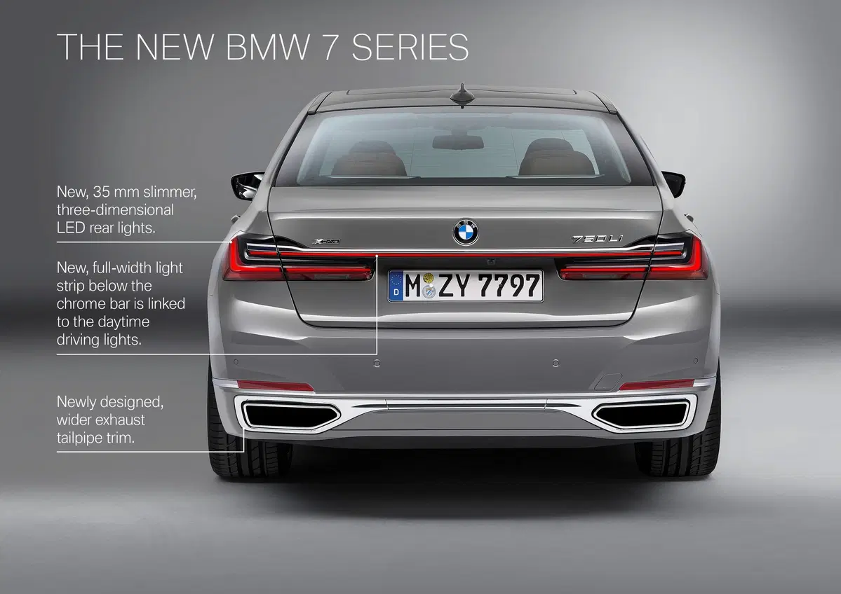 BMW Serie 7 2019, restyling di interni ed esterni per l’ammiraglia (18)