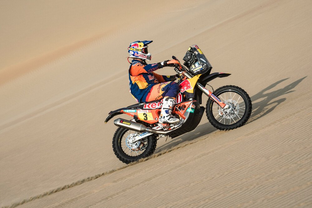 Toby Price, vincitore della Dakar 2019 nella categoria moto