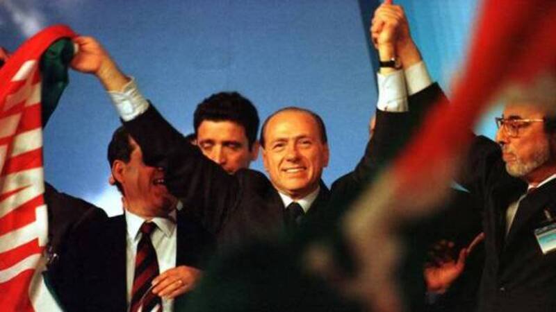 25 anni di Forza Italia. Nel 1994 Agnelli disse &laquo;Berlusconi prender&agrave; il 3%&raquo;
