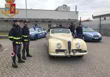 Ritrovata l'Alfa Romeo 6C rubata prima della Mille Miglia