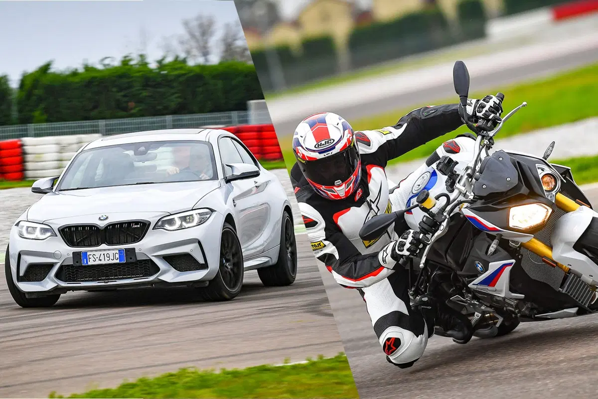 BMW M2 Competition vs BMW S 1000R [Video] (17)