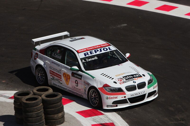 La BMW 320i di Zanardi al WTCC