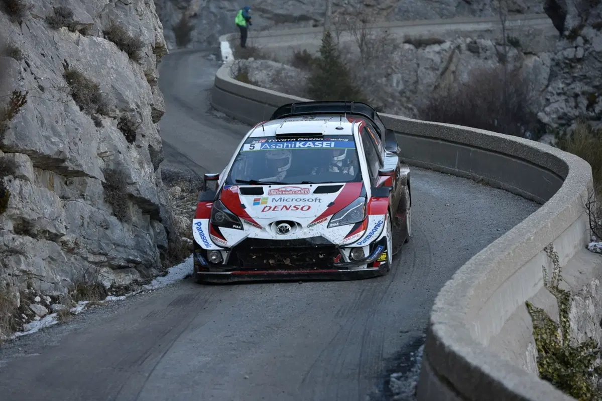 WRC19, Monte-Carlo. Roba da Chiodi, Ogier (Citroen) in Testa (4)