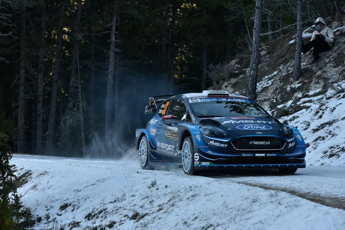 WRC19, Monte-Carlo. Roba da Chiodi, Ogier (Citroen) in Testa (6)