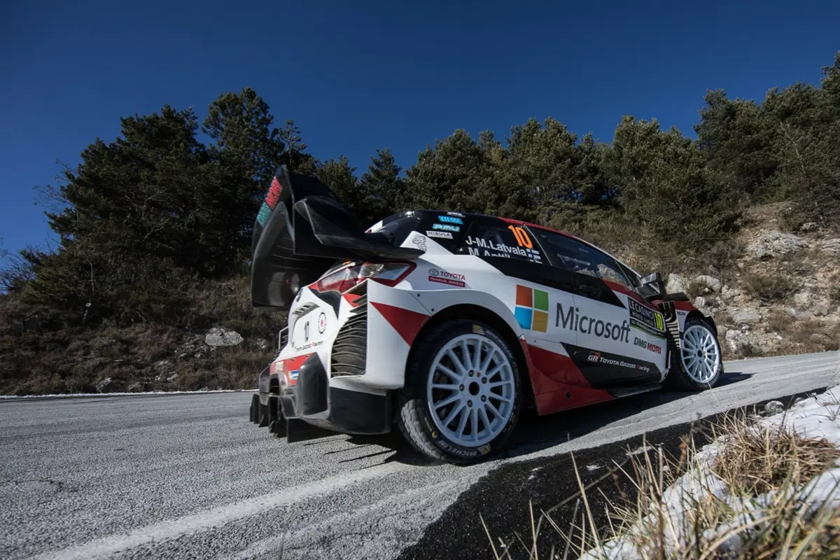 WRC19, Monte-Carlo. Roba da Chiodi, Ogier (Citroen) in Testa (11)